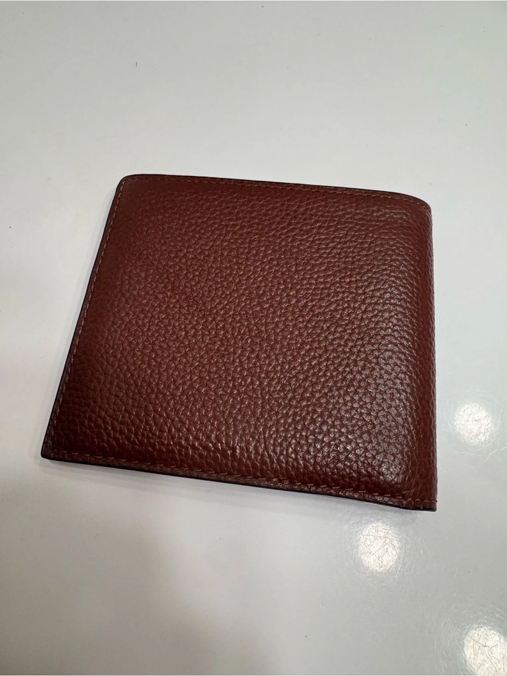 Coach pebbled leather